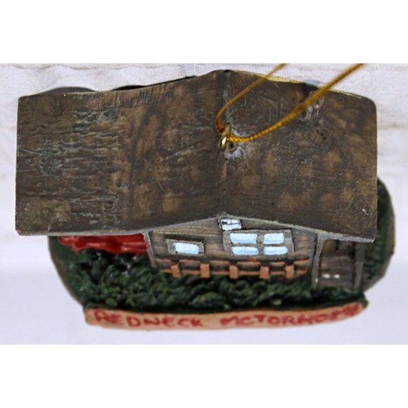 NWT Young Inc. Redneck Motorhome Ornament Resin Country Christmas Holiday Decor - Picture 6 of 7